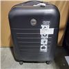 Image 2 : AS NEW DELSEY PARIS CONCORDE 2 HARD CASE LUGGAGE - GREY, RETAIL $369