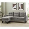 Image 1 : ALTHEA CHAISE SECTIONAL SOFA - RETAIL $999