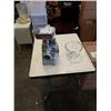 Image 1 : AS NEW CHEF CHOICE MODEL 720 FOOD GRINDER SAUSAGE STUFFER RETAIL $300 INCLUDES MEASURING BOWL