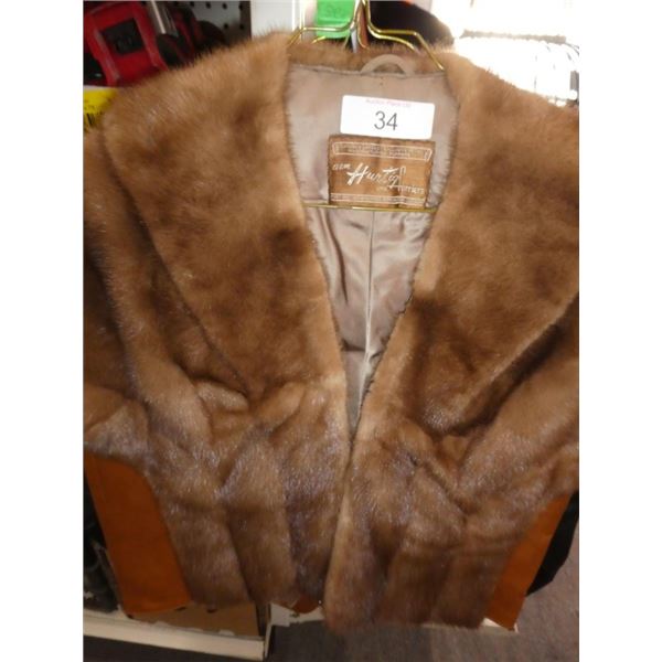 fur jacket A&M Hurtig Furriers Made in Canada,