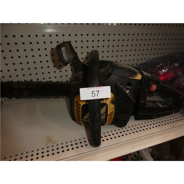 McCulloch 35cc anti-vibration chain saw