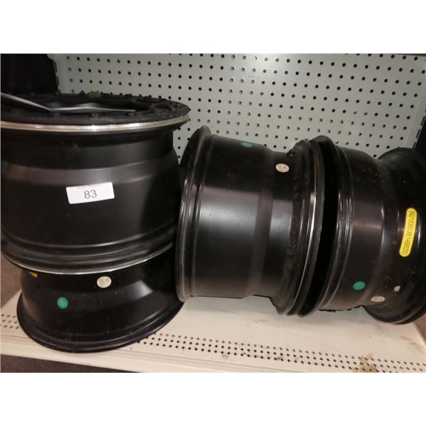 14" ITP T7 beadlock front wheel - black