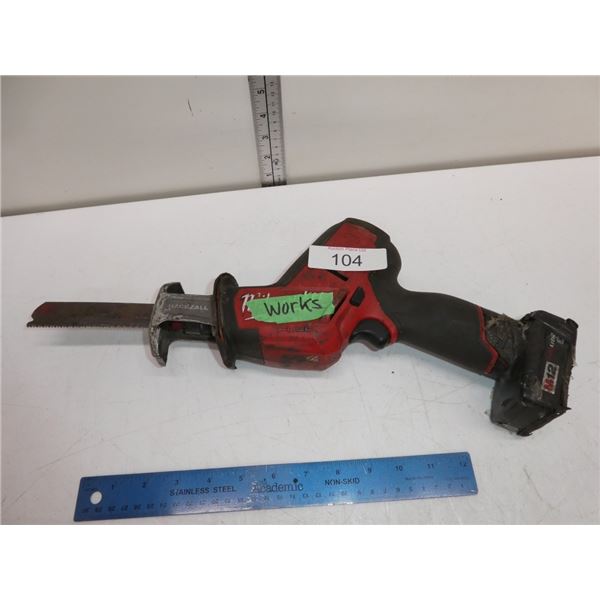 Milwaukee Hackzall reciprocating saw only
