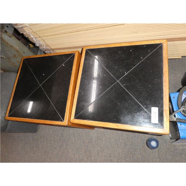 side/end tables home made