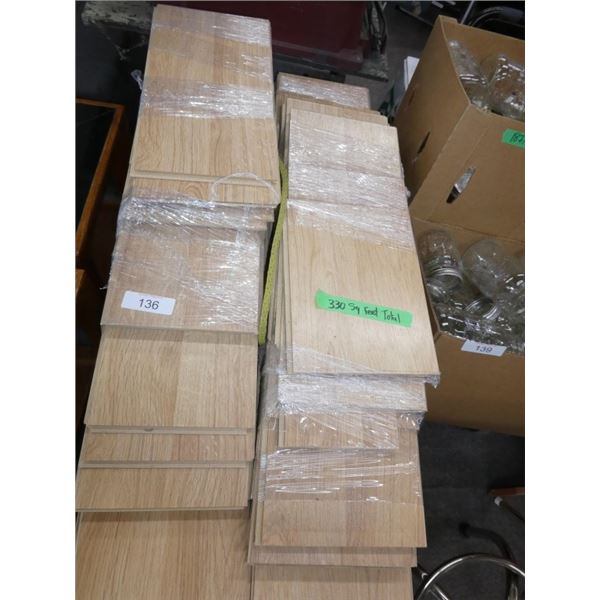 330 sq feet flooring