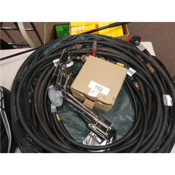 propane hose collapsible garbage cans