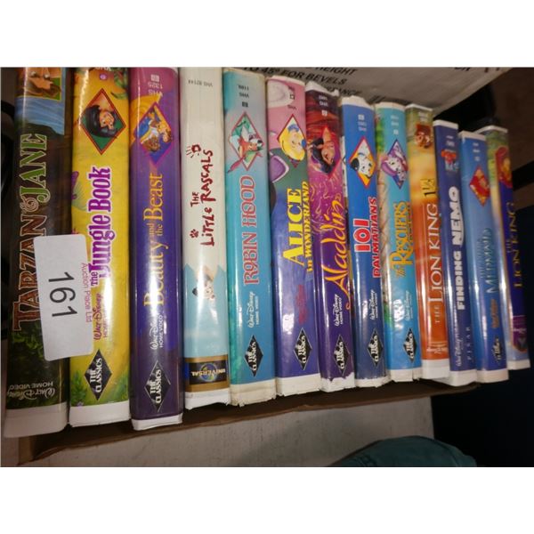 vintgae VHS Disney movies