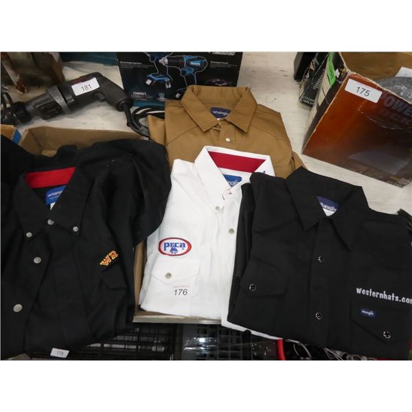 new Wrangler shirts (Large)