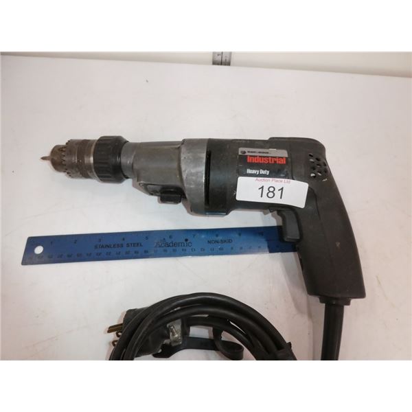B&D Industrial heavy duty 12" VSR hammergun drill