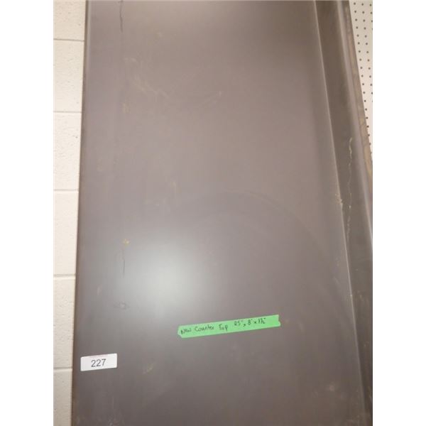 new counter top 25"x8'x1/2"