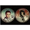 Image 1 : 2 COLORIZED ELVIS PRESLEY ON BU JFK HALF DOLLARS