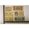 Image 1 : 6 GREECE DRACHMA BILLS 1940 &  1944 -TEN  DRACHMA,