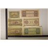 Image 2 : 6 GREECE DRACHMA BILLS 1940 &  1944 -TEN  DRACHMA,