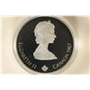 Image 2 : 1987 CANADA PROOF LIKE SILVER $20 OLYMPIC COIN