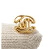 Image 3 : Chanel Gold Small CC Earrings