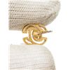 Image 4 : Chanel Gold Small CC Earrings