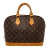 Image 1 : Louis Vuitton Brown Monogram Canvas Alma PM Satchel Bag