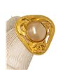 Image 3 : Chanel Gold Triangle Pearl Earrings