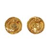 Image 2 : Chanel Gold-tone Round Pearl Clip-on Earrings