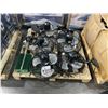 Image 1 : PALLET OF 6 HURRICANE PRO 16" HIGH VELOCITY OSCILLATING METAL WALL FANS, 2 MASTER POWER SUPPLIES, &