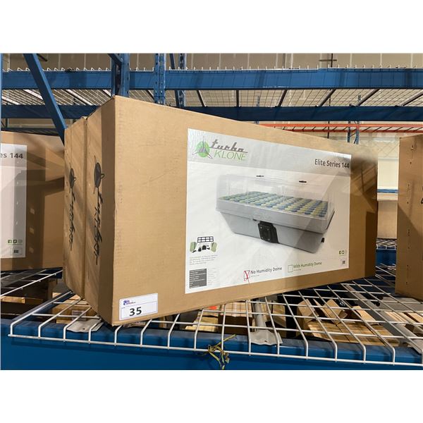 2 TURBO KLONE ELITE SERIES 144 COMMERCIAL INCUBATORS WITH NO HUMIDITY DOMES