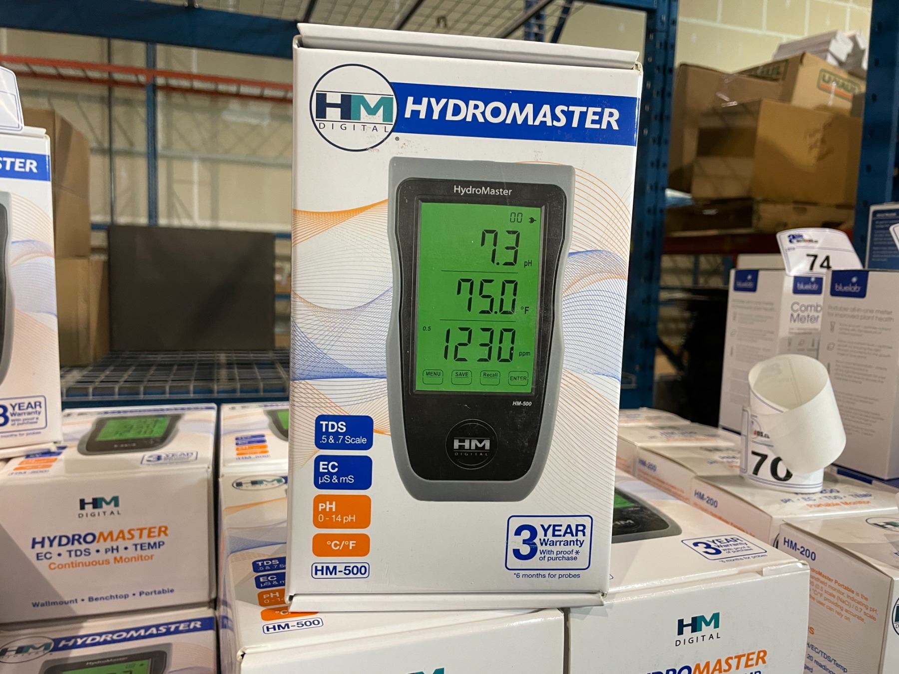Hydromaster HM DIGITAL HYDROMASTER HM-500 PORTABLE / MOUNTABLE CONTINUOUS MONITOR