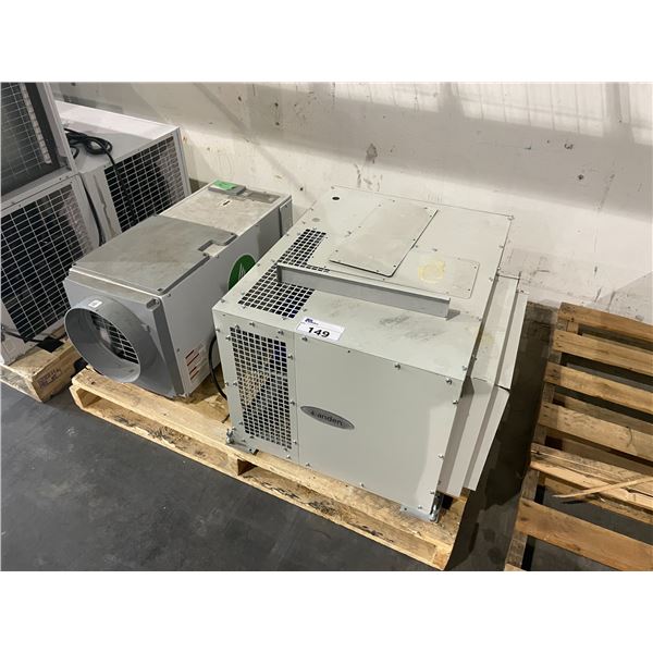 PALLET OF ASSORTED ANDEN COMMERCIAL DEHUMIDIFIER PARTS