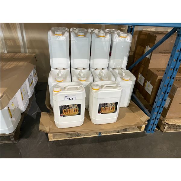 PALLET OF 22 PCS LIQUID GOLD HYDROPONIC SPECIALTY NUTRIENT COMPONENT ( 20L EACH PIECE )