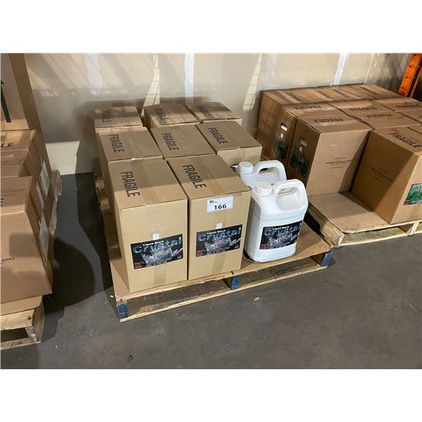 PALLET OF 9 BOXES LIQUID BLACK CRYSTAL HYDROPONIC SPECIALTY NUTRIENT COMPONENT