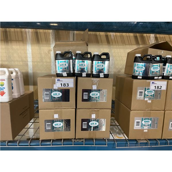 5 BOXES OF CANNAMAX LABS PROFESSIONAL QUALITY PH4 PH REFERENCE SOLUTION FOR PH METER