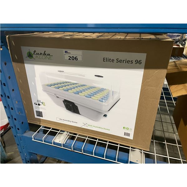 2 TURBO KLONE ELITE SERIES COMMERCIAL INCUBATORS WITH HUMIDITY DOMES