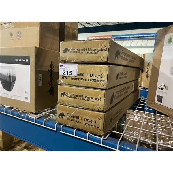 2 MAMMOTH PROPAGATOR 90 ITEMS & 2 MAMMOTH DRYER 90 / DRYER 3