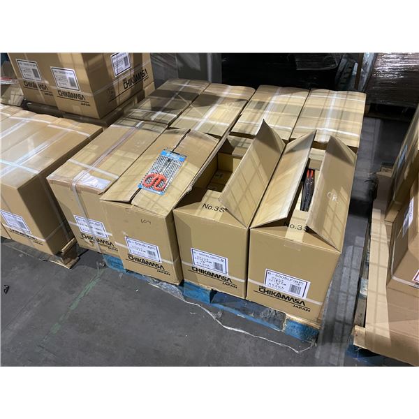 PALLET OF ASSORTED PRO CHIKAMASA PRUNING / TRIMMING SHEARS