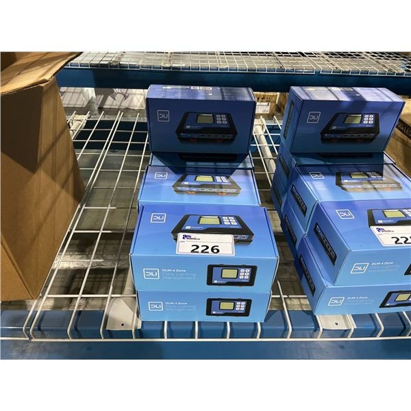 7 DLI DUTCH LIGHTING INNOVATIONS DLM-4 ZONE DAILY LIGHTING MANAGEMENT CONTROLLERS