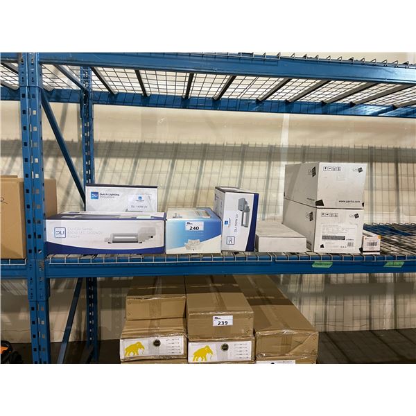SHELF OF ASSORTED DLI / GAVITA HYDROPONICS COMMERCIAL LIGHTING