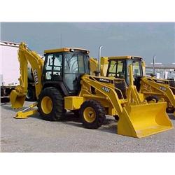JOHN DEERE 410E 4X4 LOADER BACKHOE