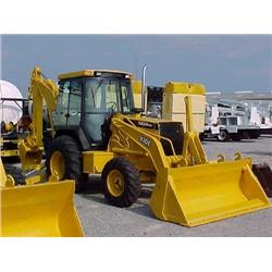 JOHN DEERE 410E 4X4 LOADER BACKHOE