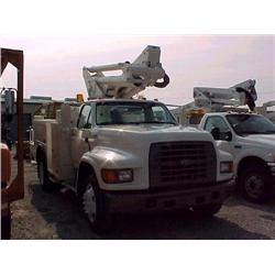 1996 FORD F800 SIGN BUCKET TRUCK