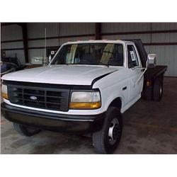 1992 FORD F450 SUPER DUTY FLATBED TRUCK