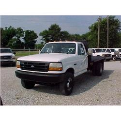 1992 FORD F450 SUPER DUTY FLATBED TRUCK