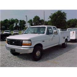 1997 FORD F250 EXTENDED CAB SERVICE TRUCK