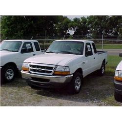2000 FORD RANGER EXTENDED CAB PICKUP