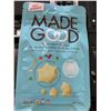 Image 3 : CASE LOT Made Good Sea Salt Star Puffed Crackers 6x121g
