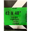 Image 2 : CASE LOT Polykar Premium garbage Bags 42 x 48 Strong Black 150pc