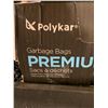 Image 3 : CASE LOT Polykar Premium garbage Bags 42 x 48 Strong Black 150pc