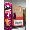 Image 2 : CASE LOT Pringles BBQ Chips 14 x 156g