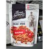 Image 2 : CASE LOT Three Farmers Roasted Peas Ketchup Flavor 12 x 90g