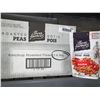 Image 1 : CASE LOT Three Farmers Roasted Peas Ketchup Flavor 12 x 90g