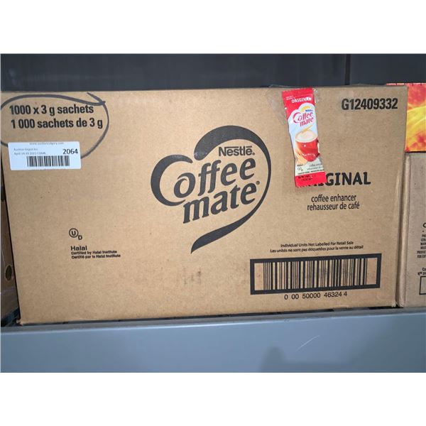CASE LOT Nestle Coffee Mate Original Coffee Enhancer 1000x3g