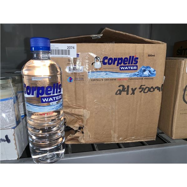 CASE LOT Corpells Water 24 x 500ml